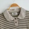 Fera Stripe Longsleeve Cream - Image 4