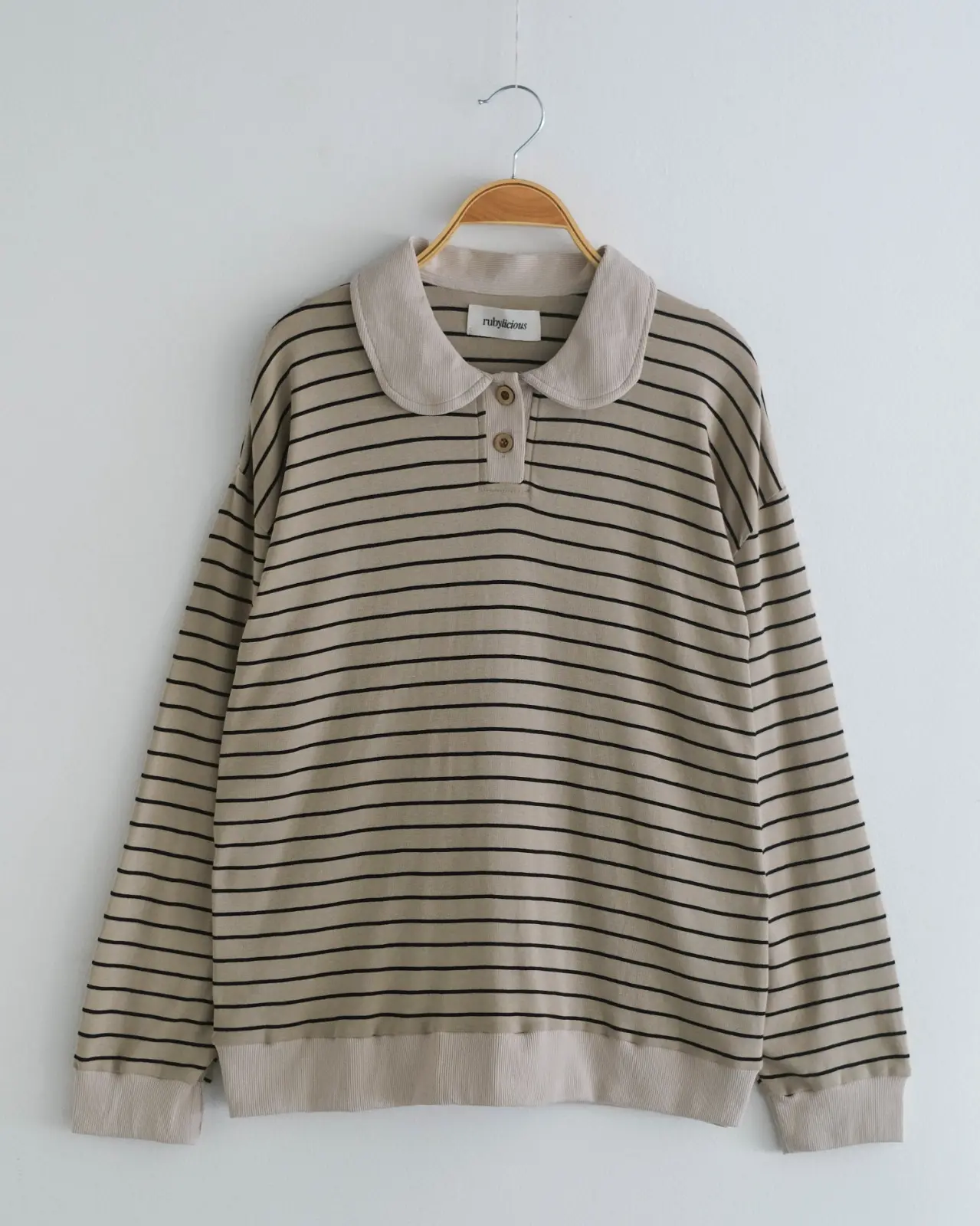 Fera Stripe Longsleeve Cream