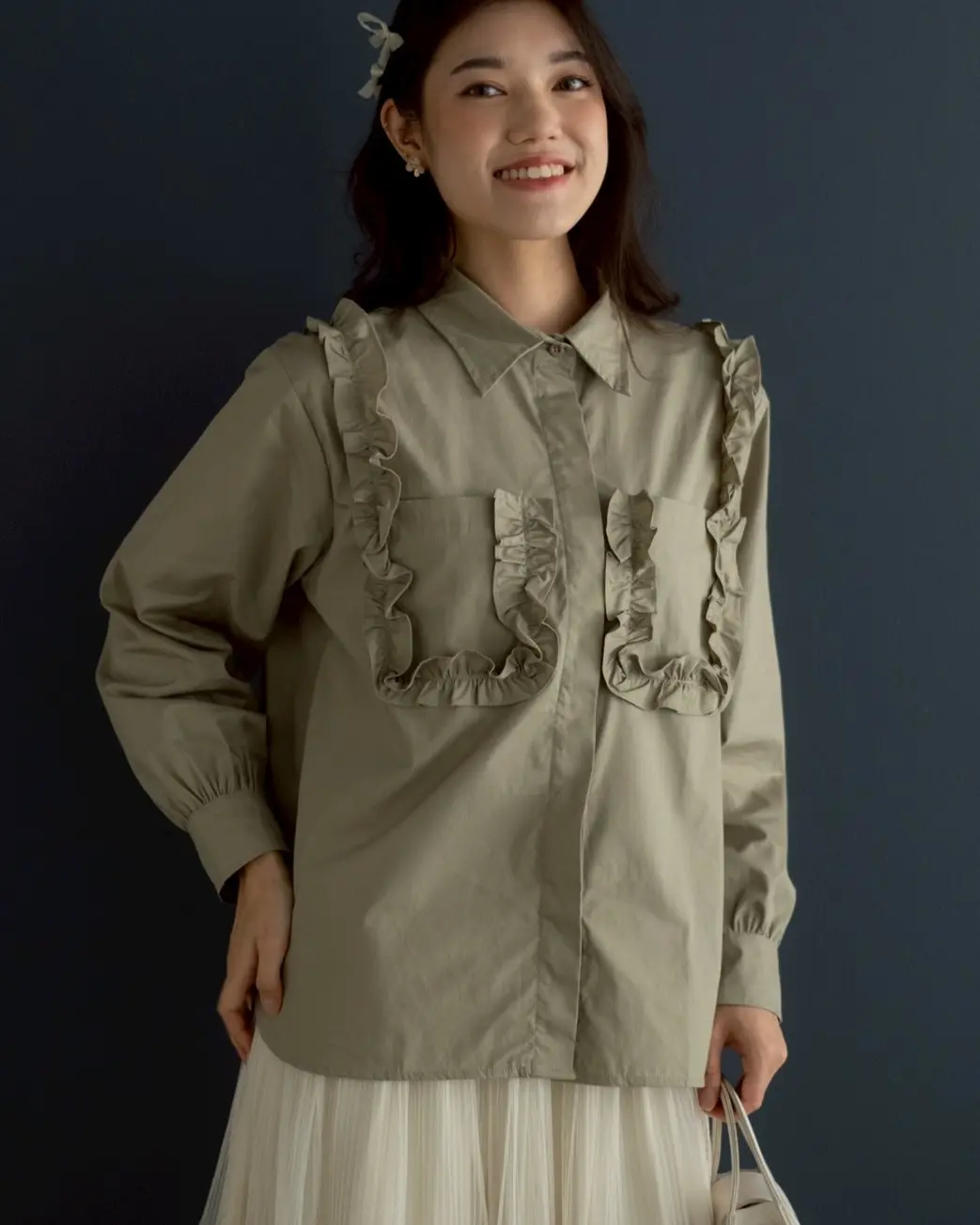 Leora Shirt Sage