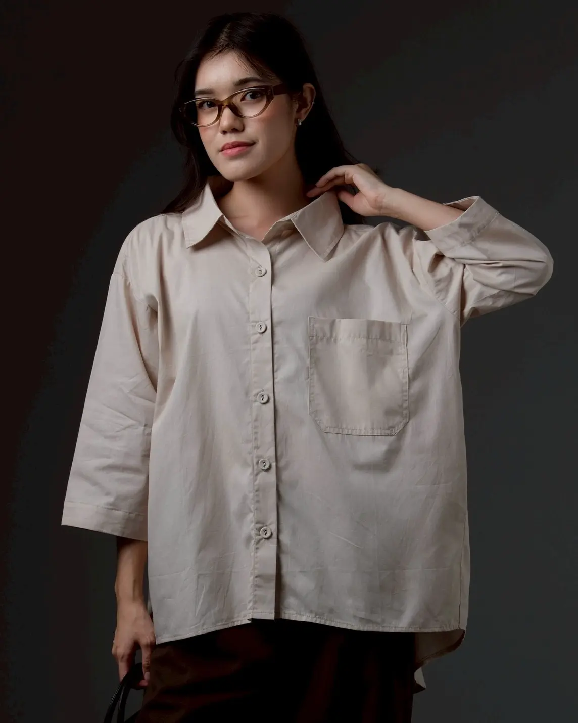 Adera Shirt Kode 025 Beige