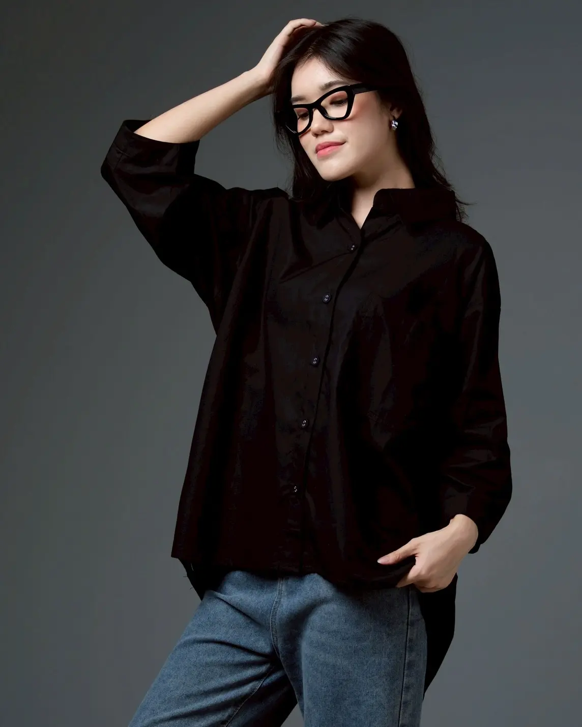 Adera Shirt Kode 025 Black