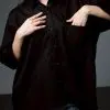Adera Shirt Kode 025 Black - Image 2