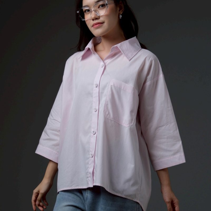 Adera Shirt Kode 025 Baby Pink