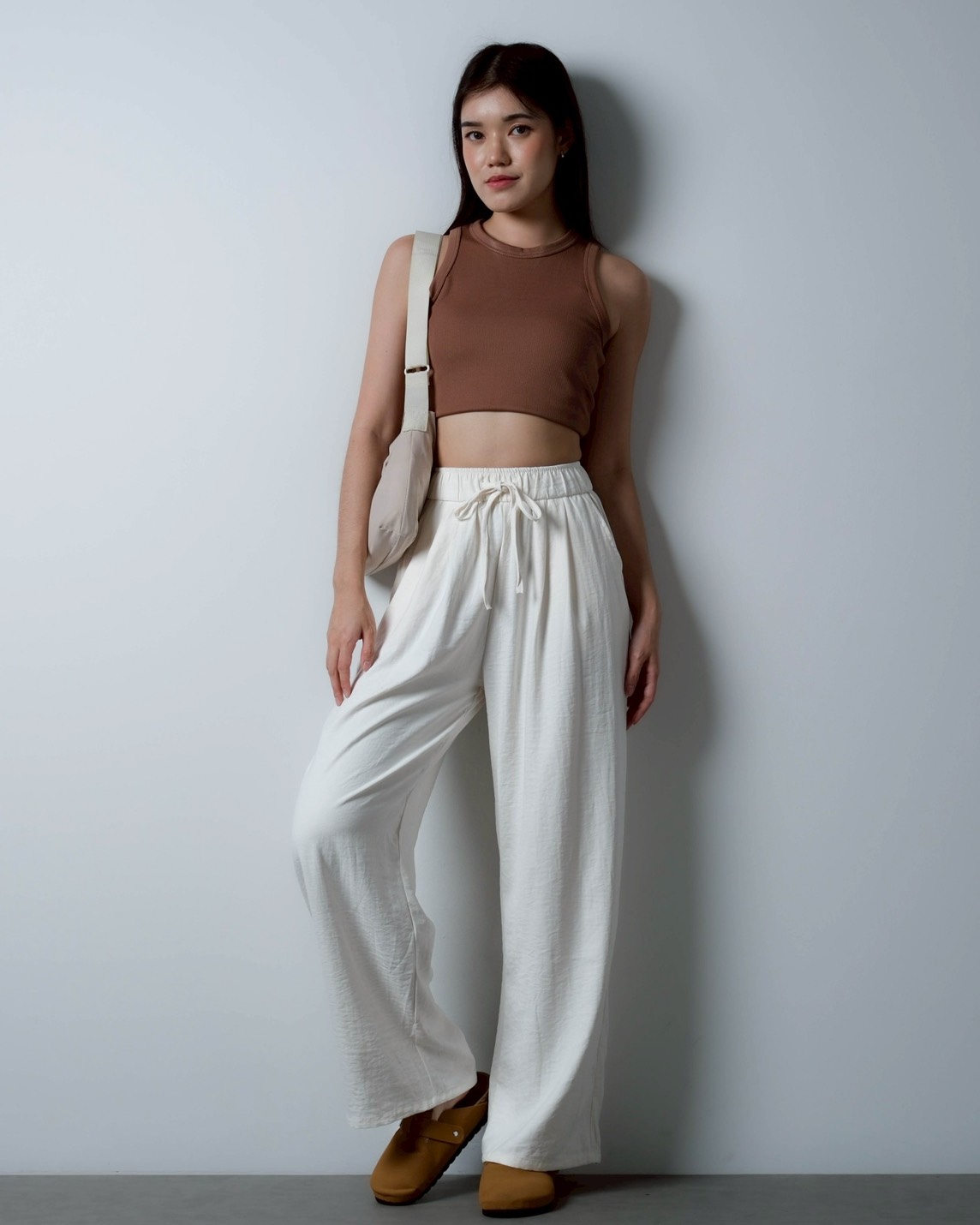 Caisa Cullote Pants Ivory - Image 2