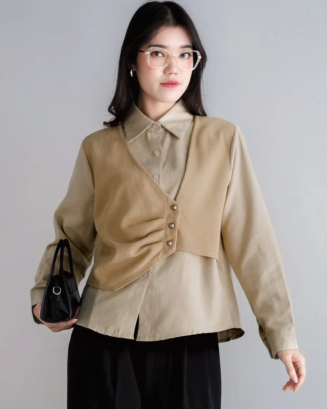 Catelyn Shirt Kode 168F Cream - Image 2