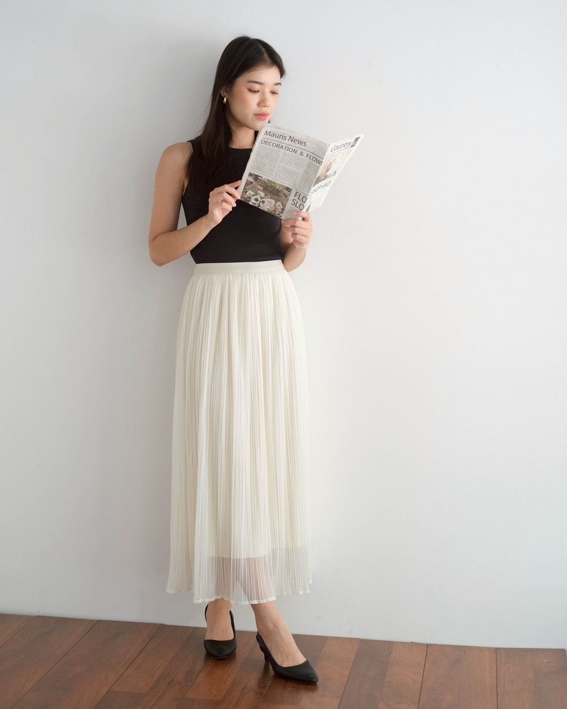 Haidy Skirt Kode 235F Ivory - Image 2
