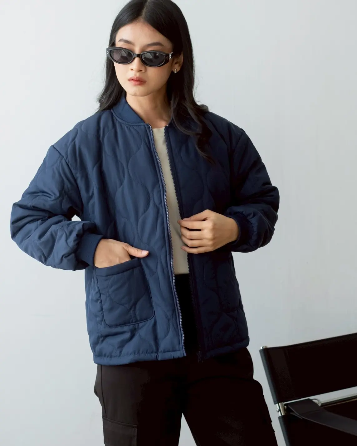Alternative view of Naly Jacket Navy