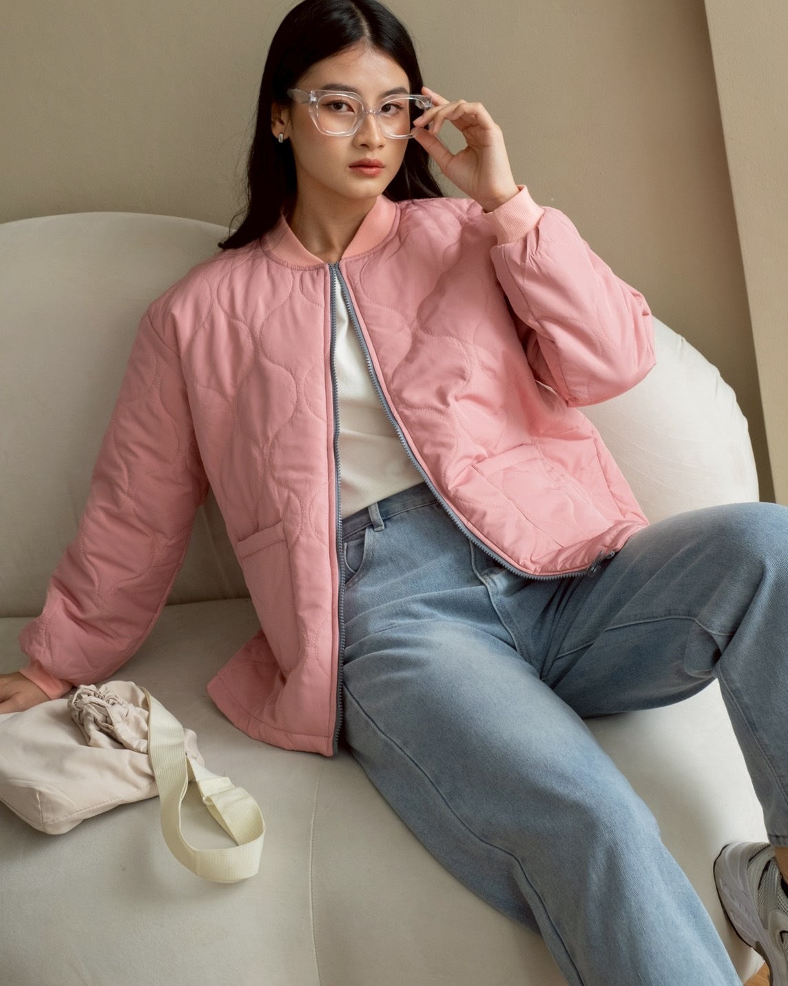 Naly Jacket Pink - Image 3