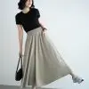 Olina Cullote Pants Kode 286F Grey - Image 2
