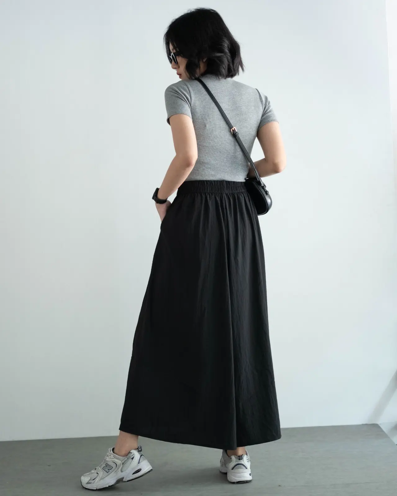 Olina Cullote Pants Kode 286F Black - Image 3