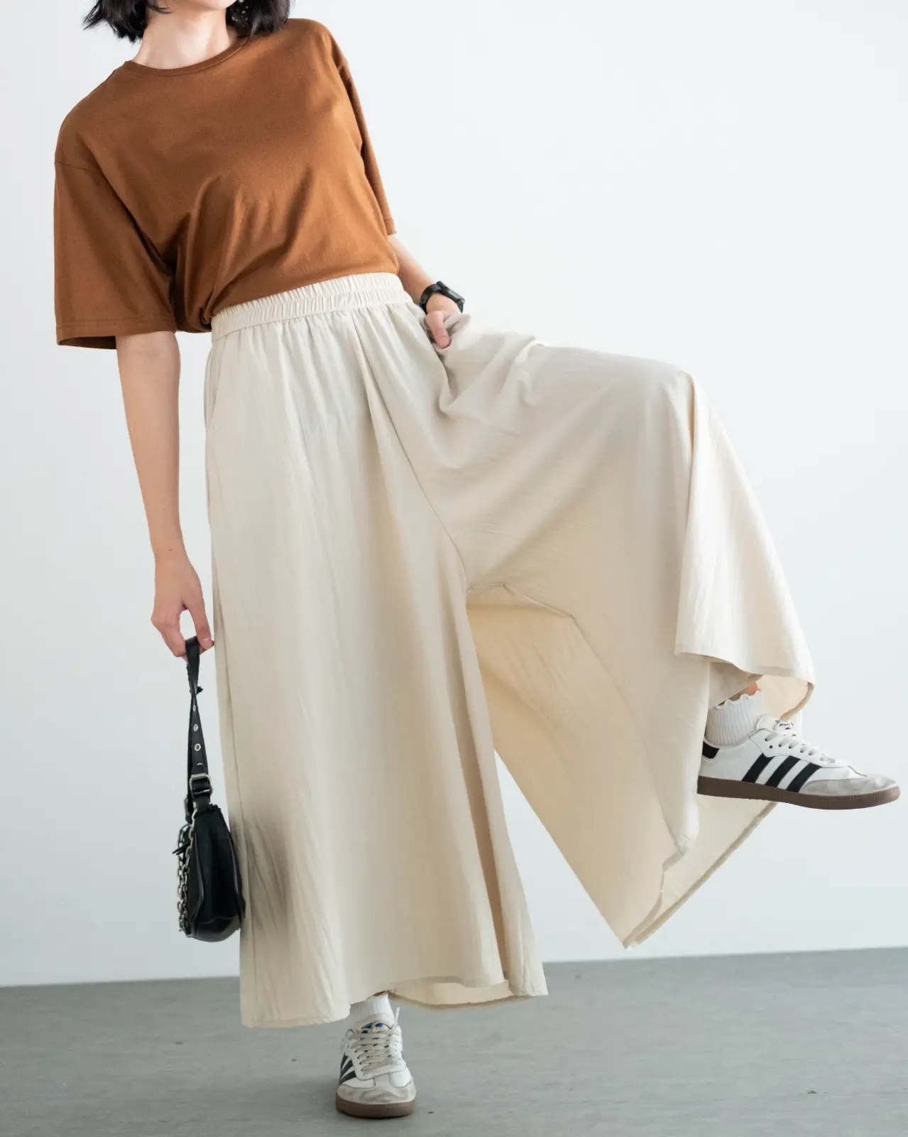 Olina Cullote Pants Kode 286F Beige