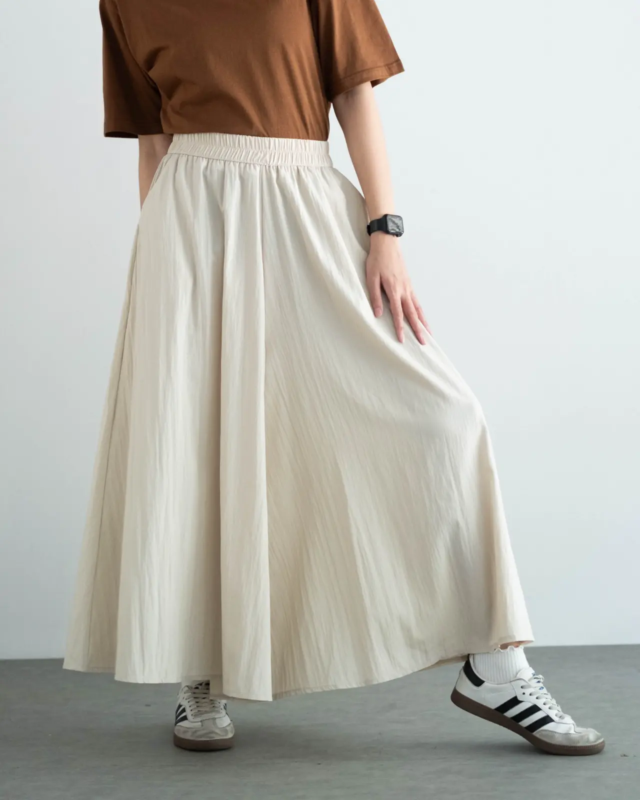 Olina Cullote Pants Kode 286F Beige - Image 2