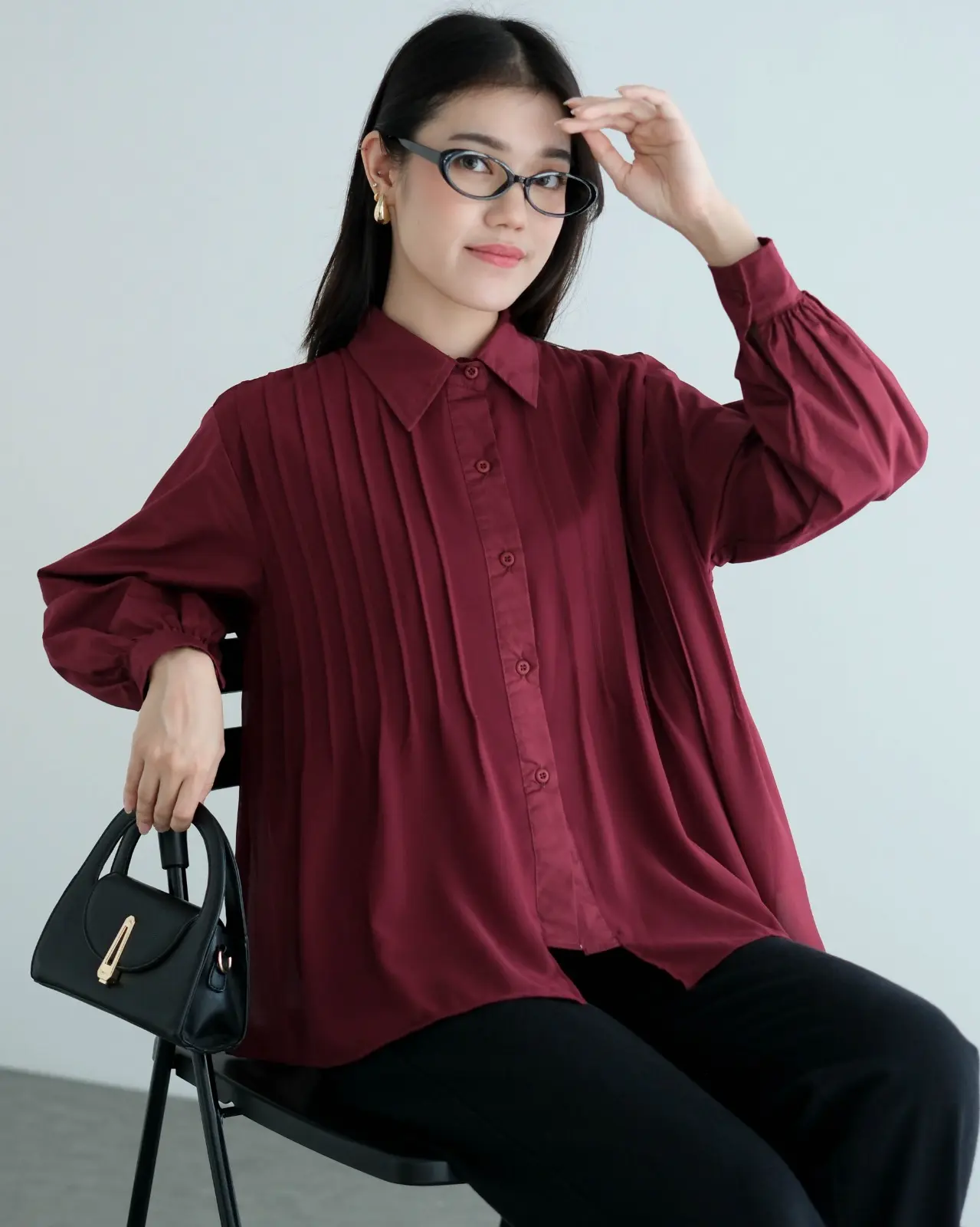 Rona Shirt Red Cherry