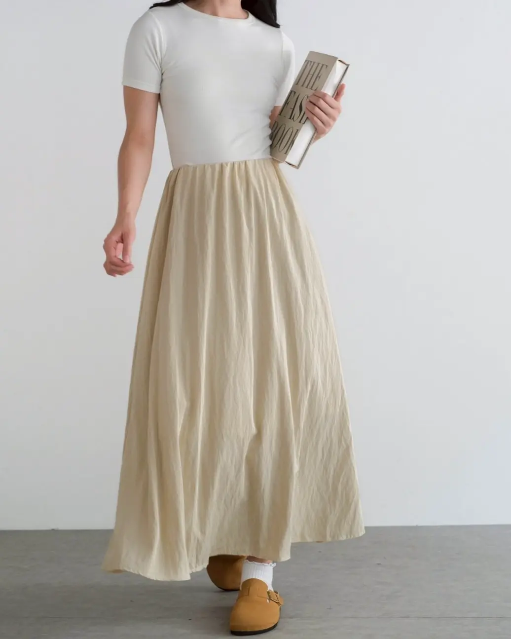 Olenka Skirt Kode 284F Cream - Image 3