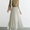 Olenka Skirt Kode 284F Beige