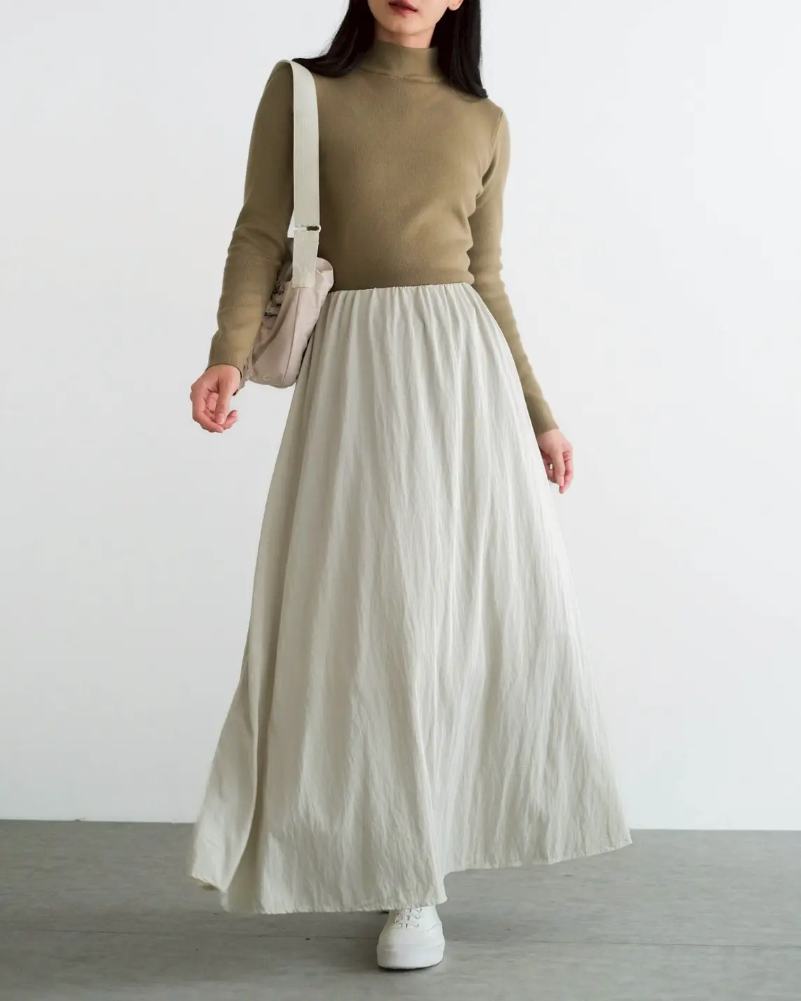 Olenka Skirt Kode 284F Beige