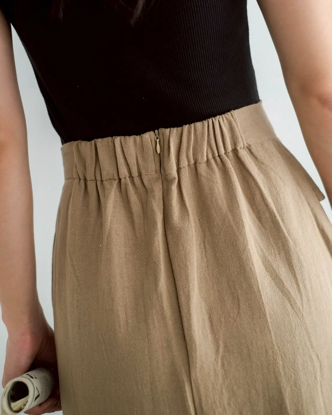 BYMONA Skirt Kode 25270 Khaky - Image 4