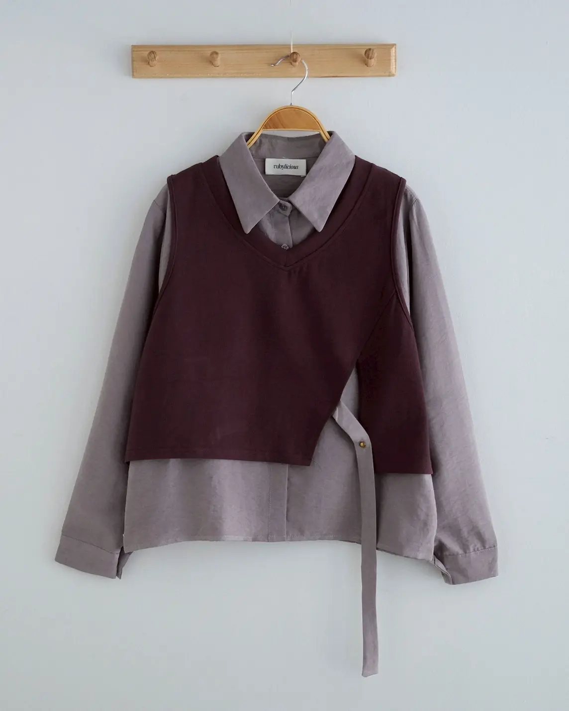 Cerina Set Kode 167F DARK PURPLE