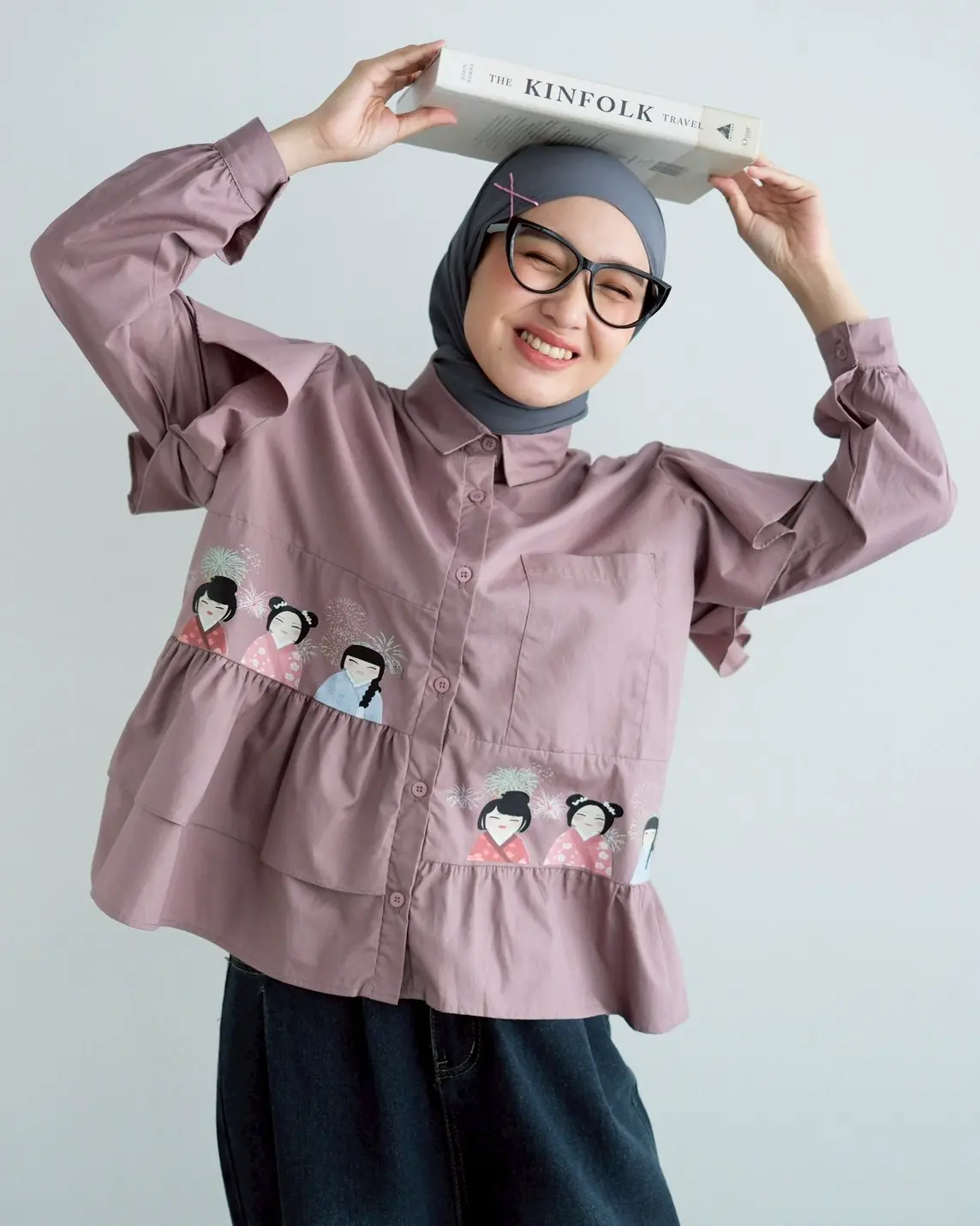 Ayame Shirt Mauve