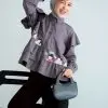 Ayame Shirt Dark Grey - Image 3
