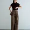Bevin Stripe Pants Kode 70753 Coffee - Image 2