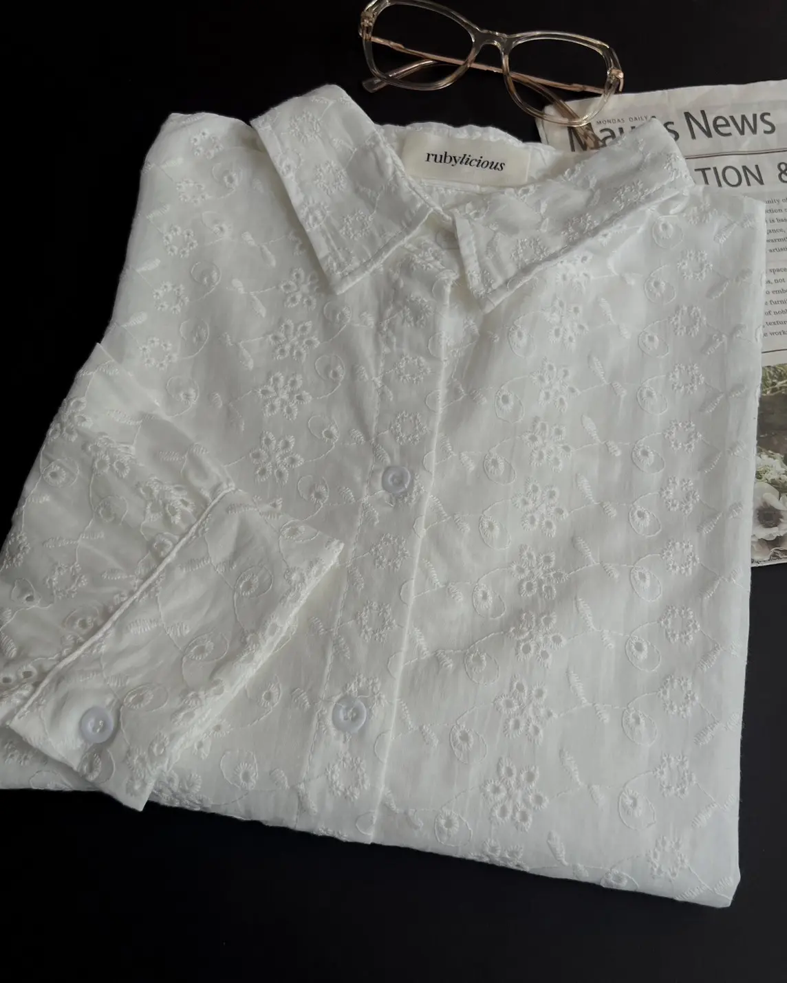Aysa Shirt Kode 19603 Broken White - Image 2