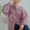 Nivera Shirt Kode 20329 Mauve - Image 3