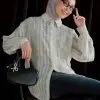 Calie Shirt Kode 14976 Ivory - Image 2