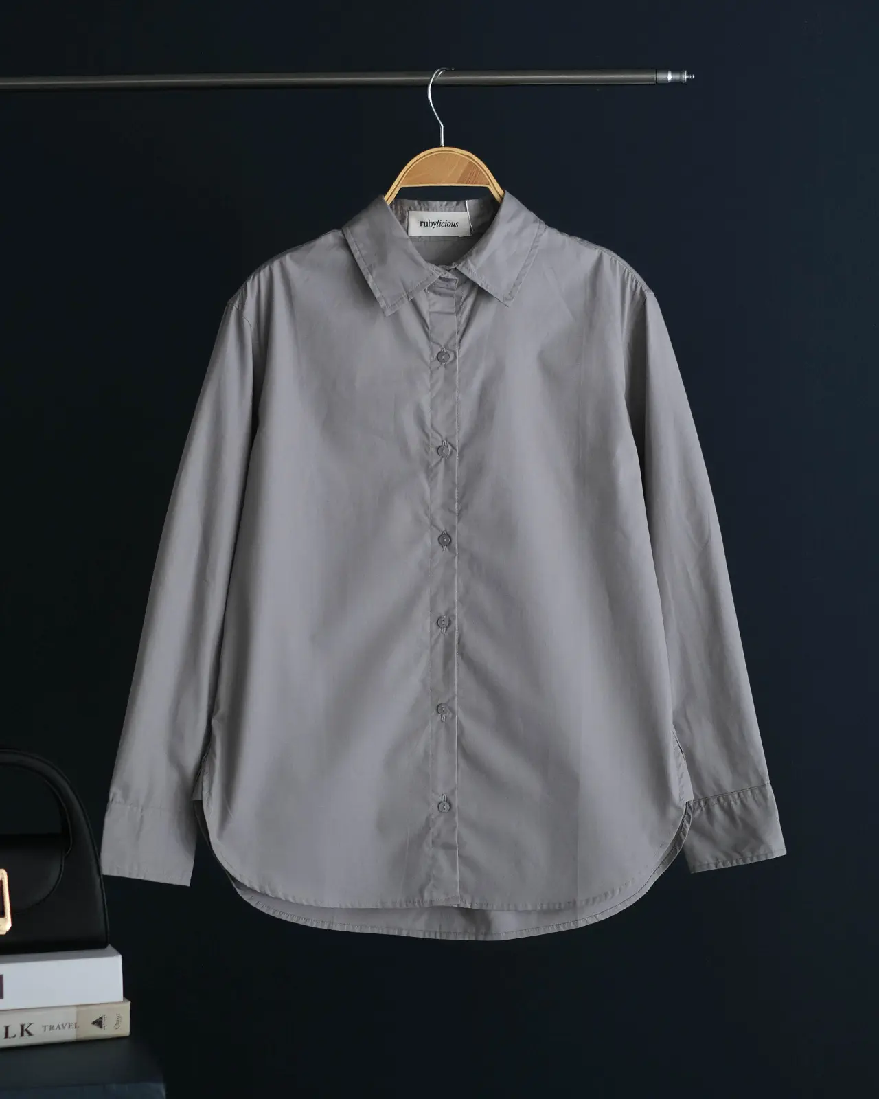 Hafla Shirt Kode 80101 Grey