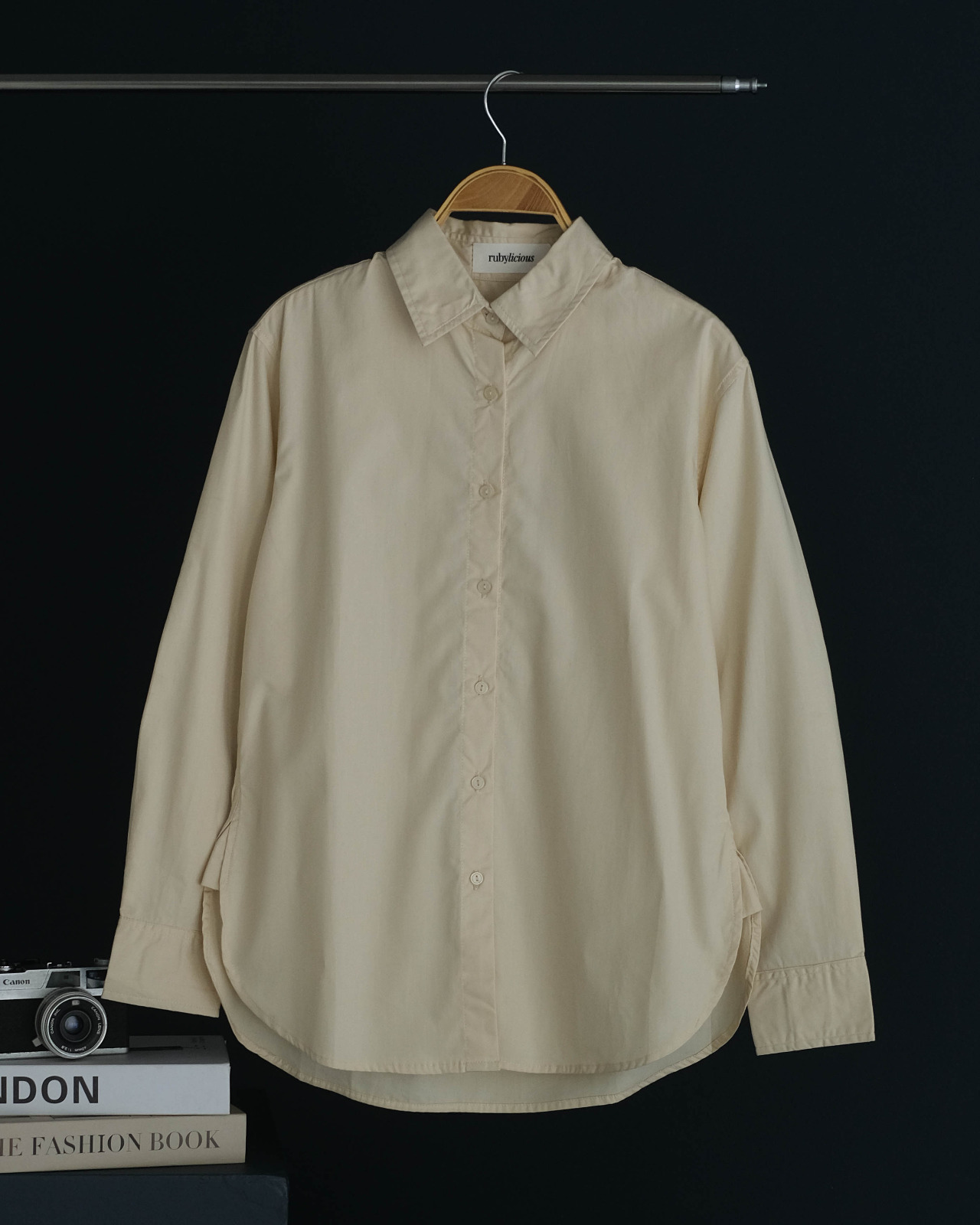 Hafla Shirt Kode 80101 Cream