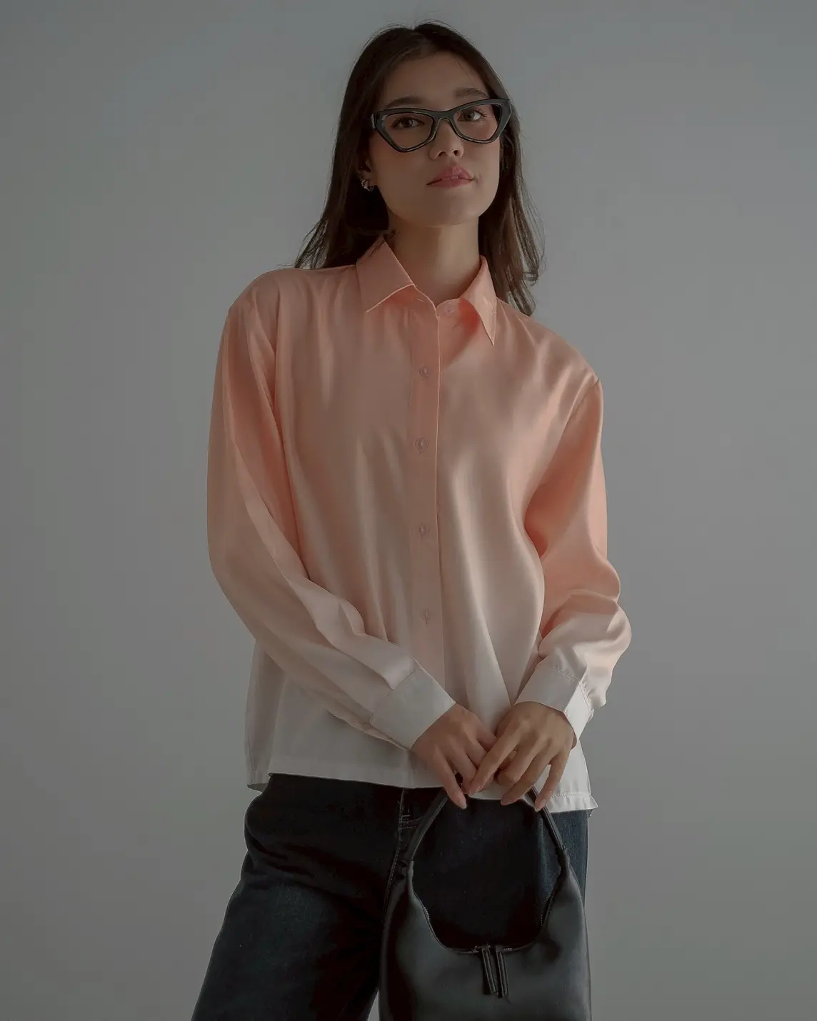 Gradient Shirt Peach