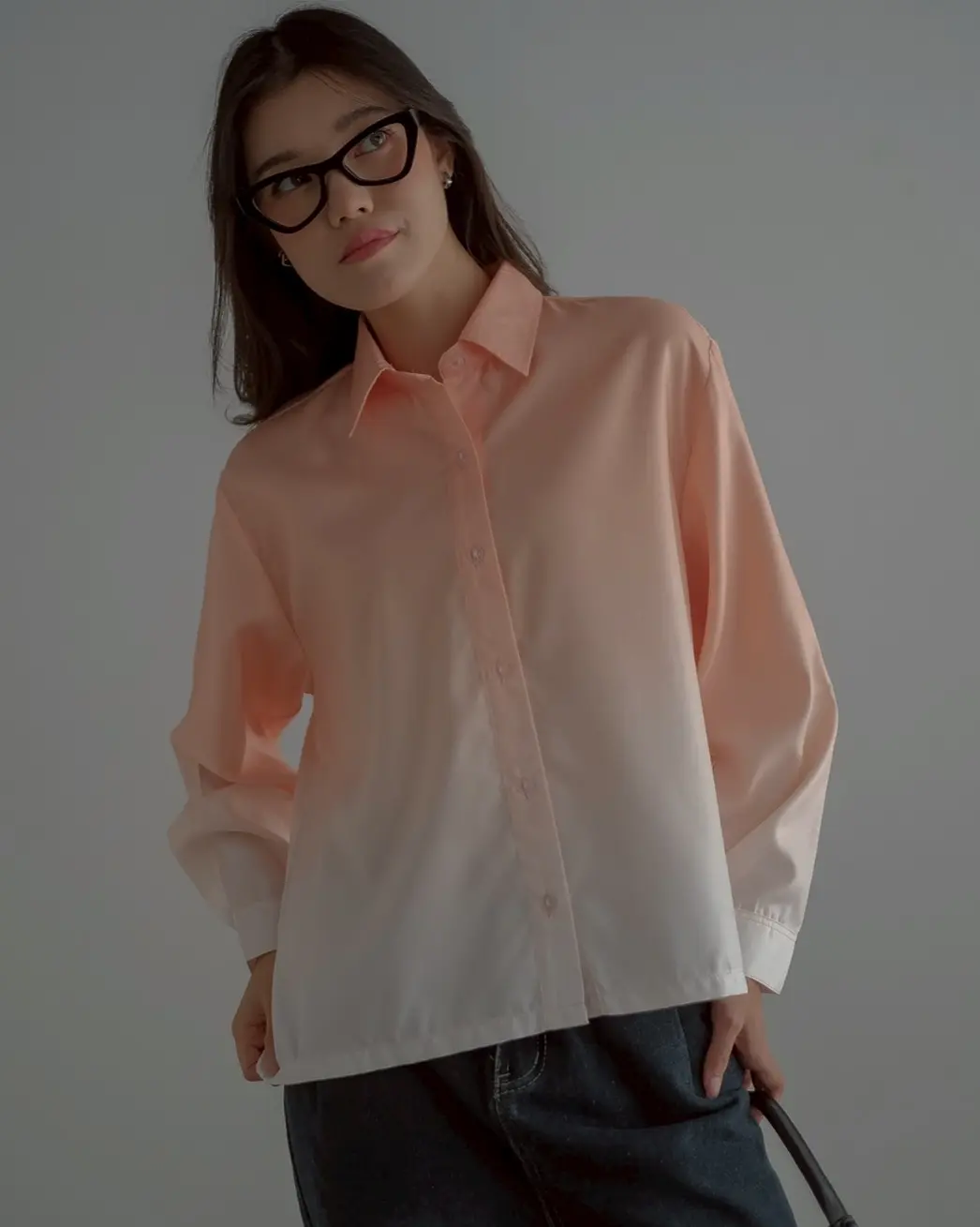 Gradient Shirt Peach - Image 4