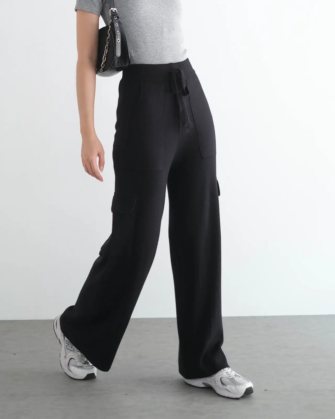 Usria Cullote Pants Kode 355F Black