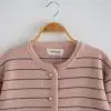 Richika Stripe Cardi Kode 23 Pink - Image 2