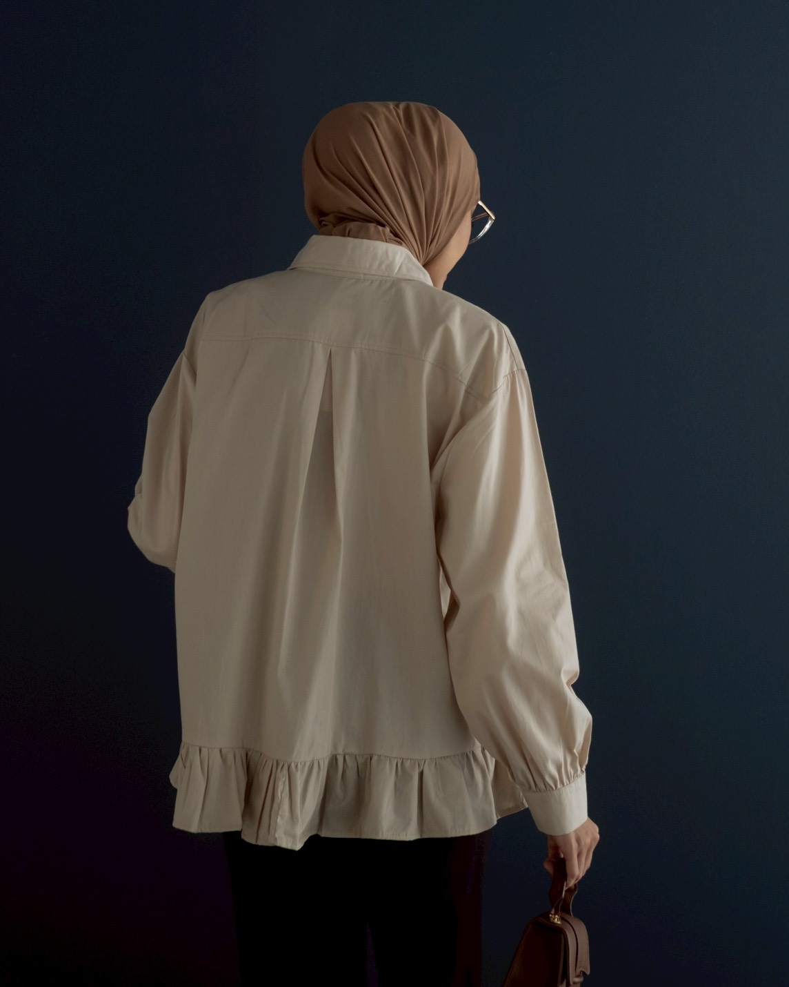 Xavyn Shirt Kode K 033 Beige - Image 2