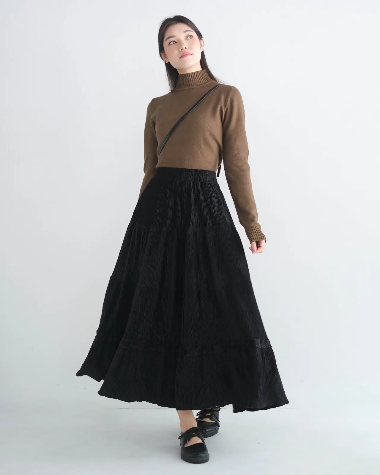 Lalita Skirt Kode 370F Black