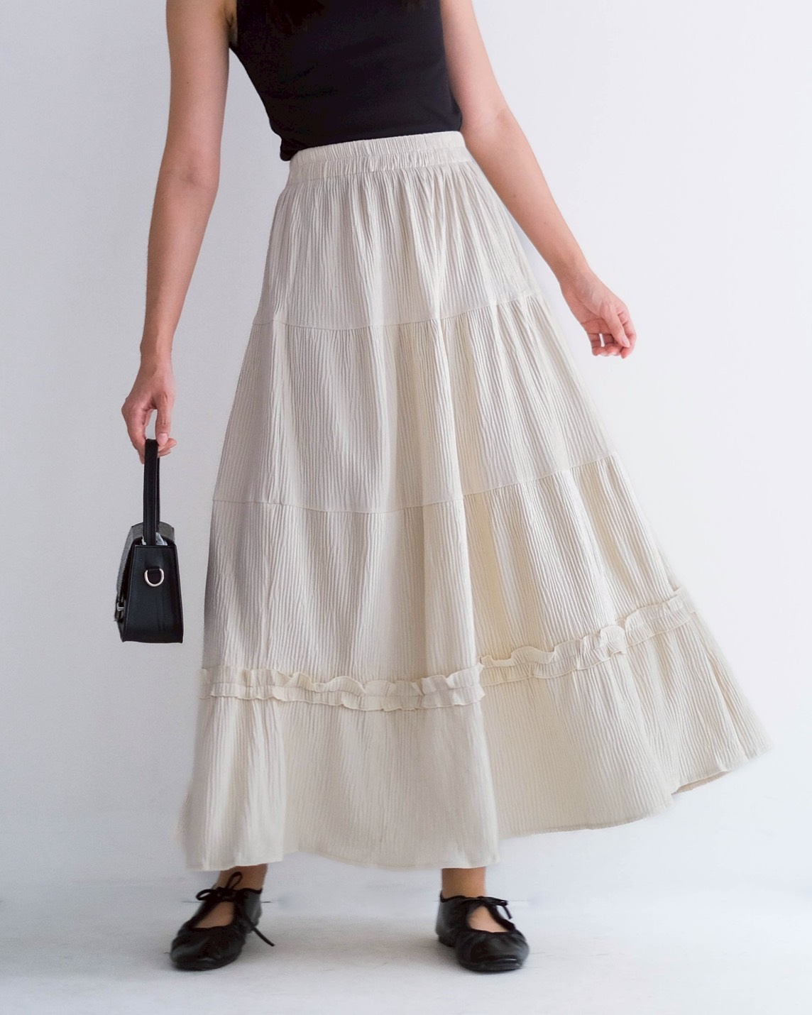 Lalita Skirt Kode 370F Ivory - Image 2