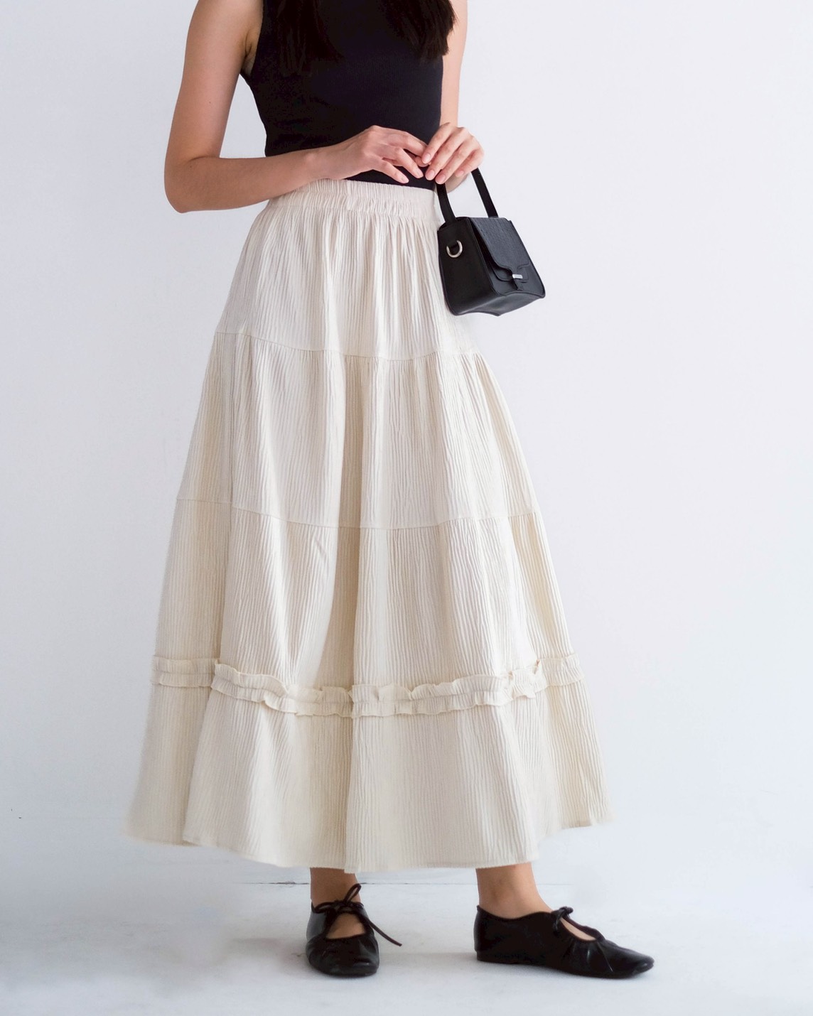 Lalita Skirt Kode 370F Ivory