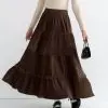 Lalita Skirt Kode 370F Dark Brown - Image 2