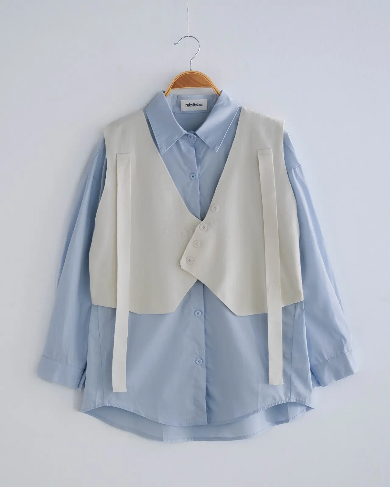 Akira Set Kode 475F Blue-Broken White