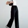 Latifa Cullote Pants Kode 358F Black - Image 2