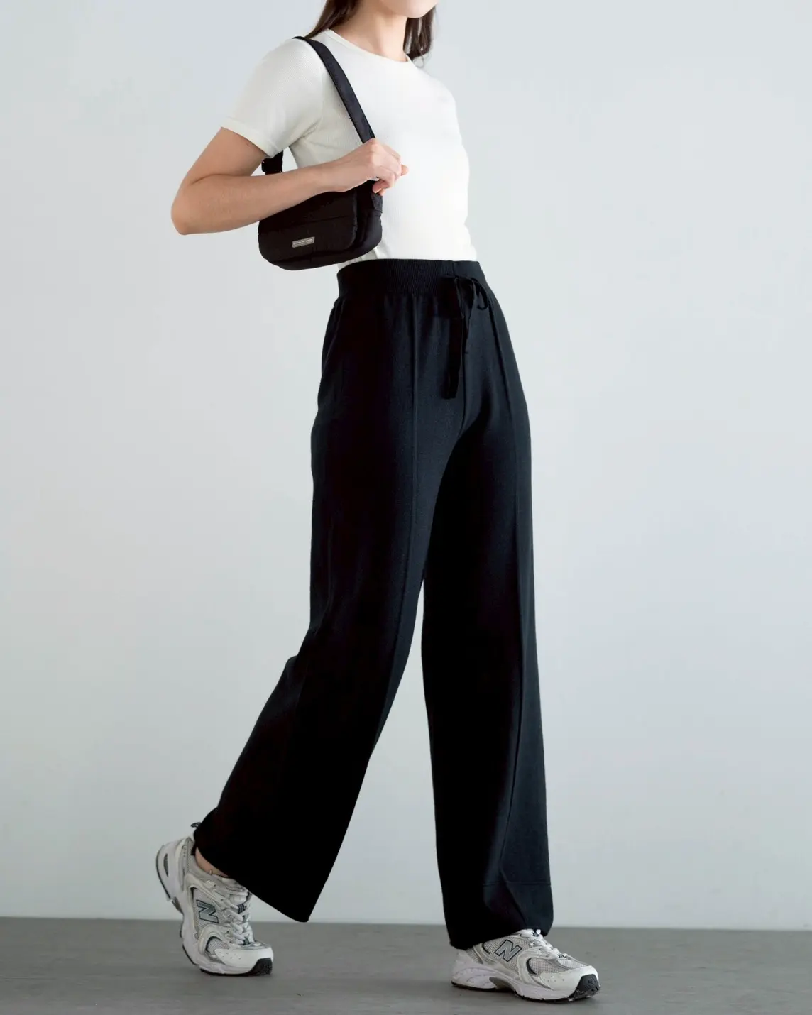 Latifa Cullote Pants Kode 358F Black - Image 2