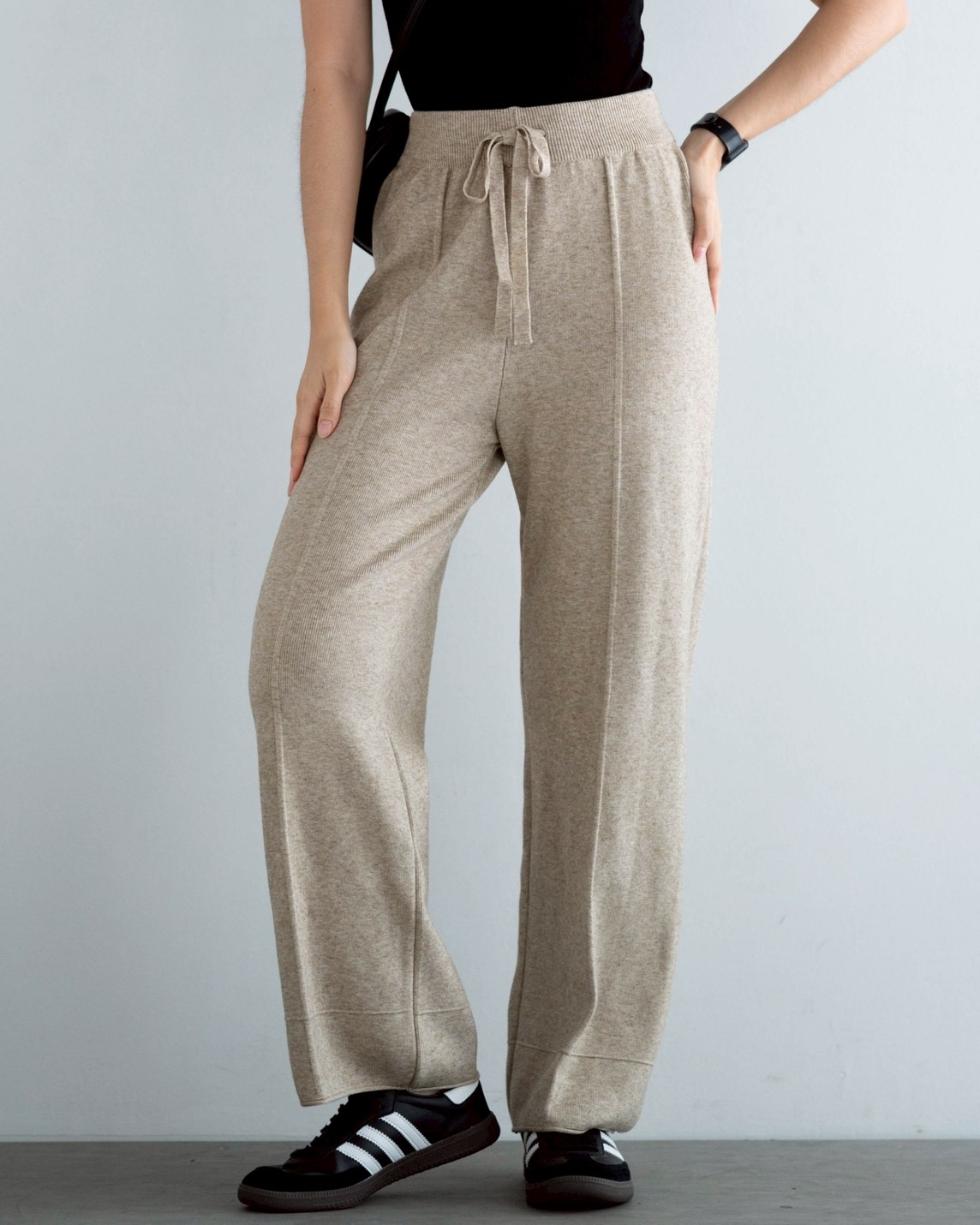 Latifa Cullote Pants Kode 358F Khaki - Image 2