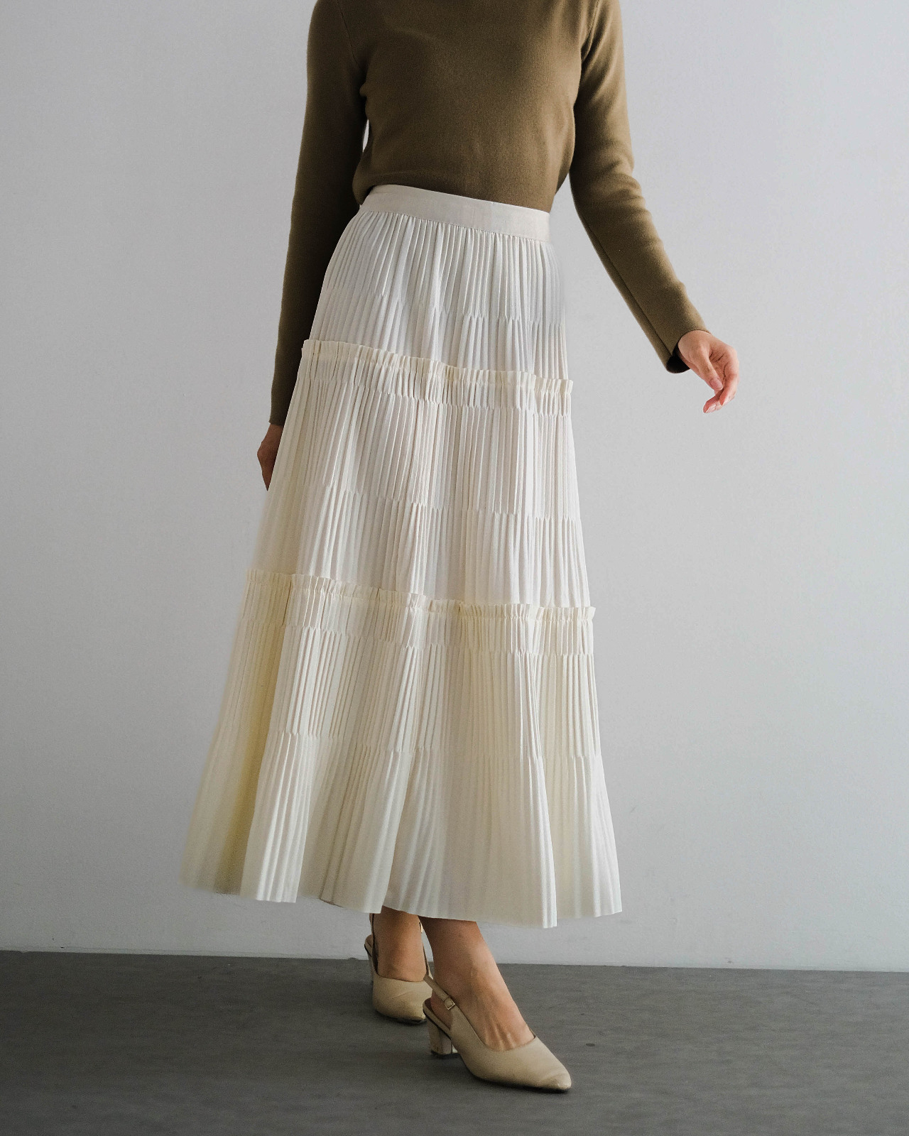 Ceola Skirt Kode 377F Ivory - Image 2