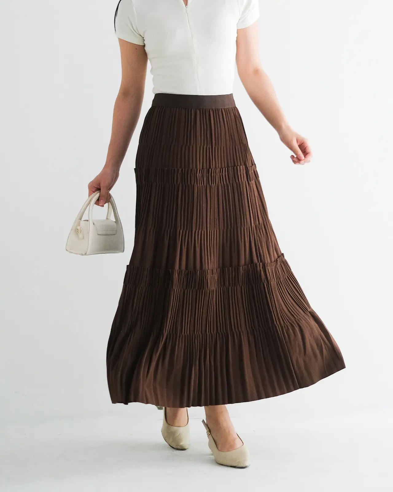 Ceola Skirt Kode 377F Coffee - Image 2
