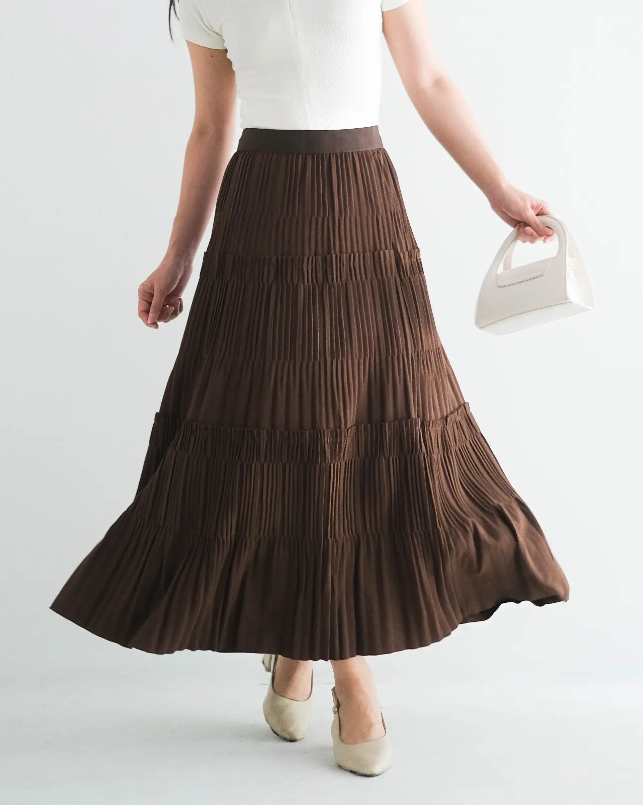 Ceola Skirt Kode 377F Coffee