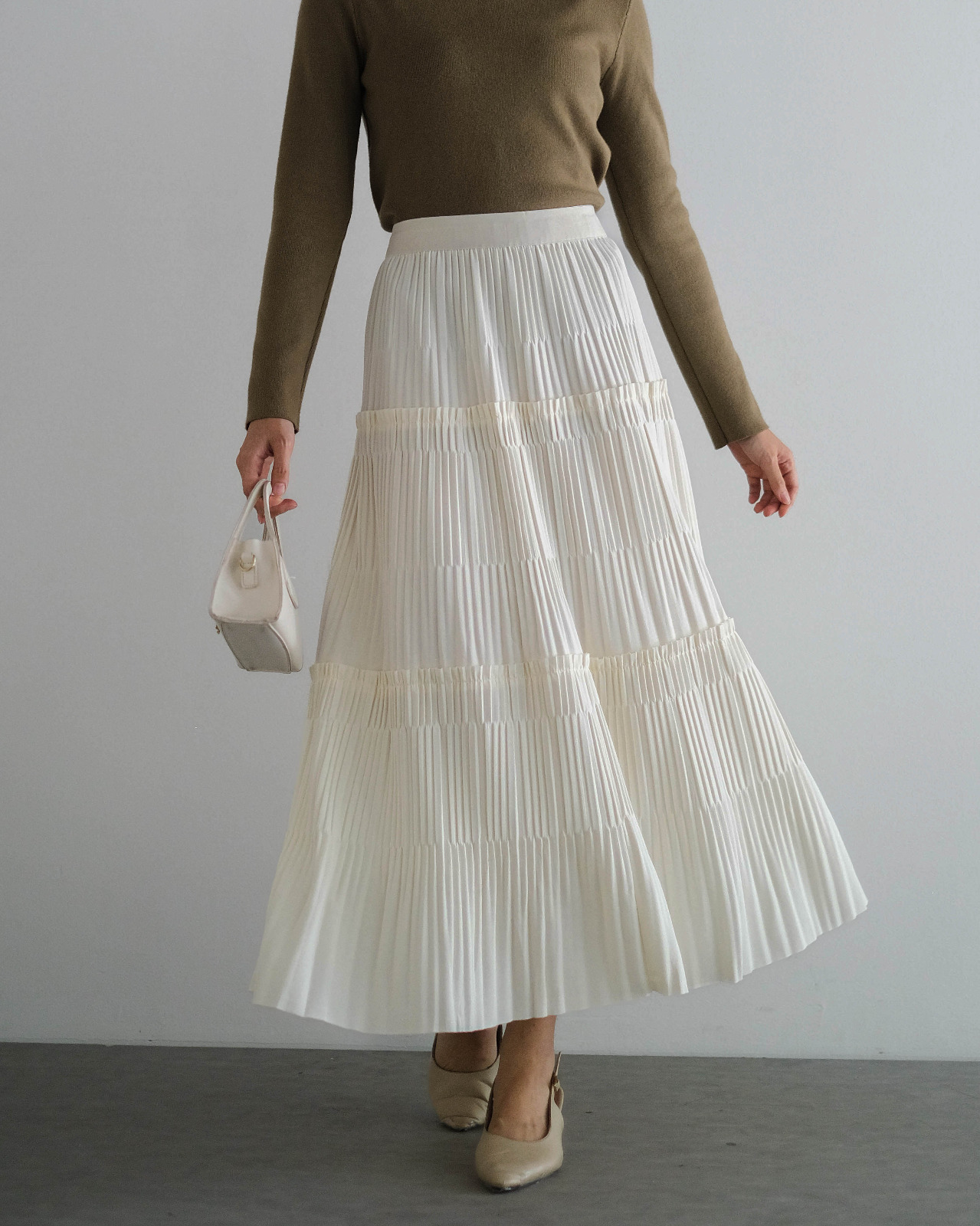 Ceola Skirt Kode 377F Ivory