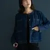 IMERA DENIM JACKET KODE PR1004 DARK BLUE - Image 2