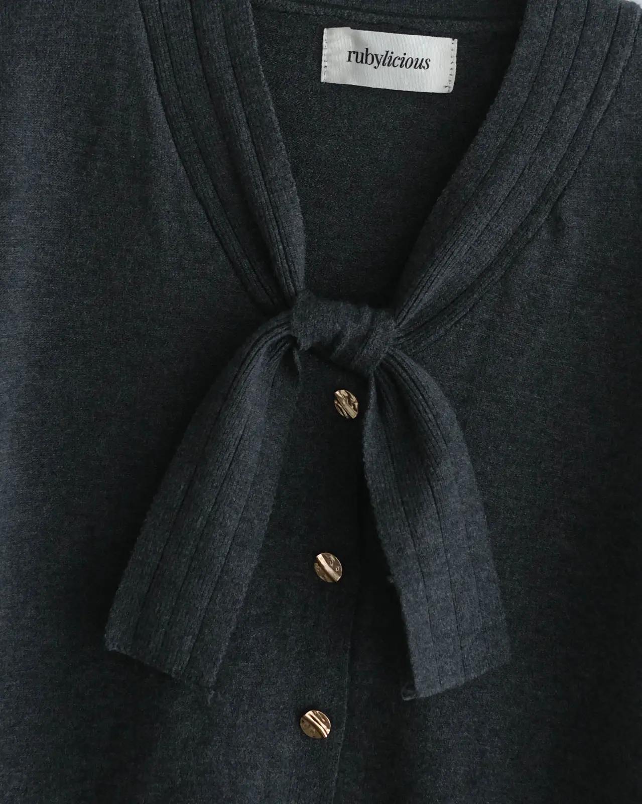 Qayuri Cardi Kode 429F Dark Grey - Image 2