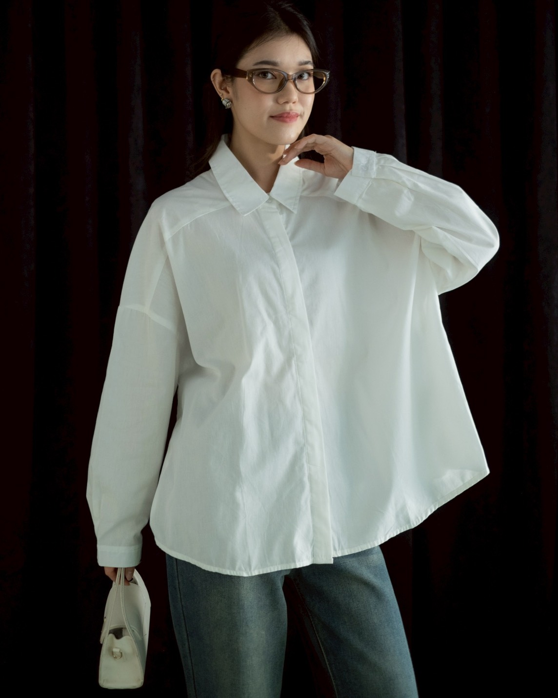 Adnan Shirt Kode K 042 Broken White - Image 2